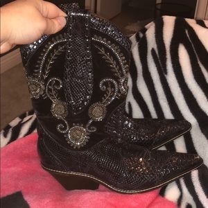 Donald J Pliner Western Couture Collection Boots